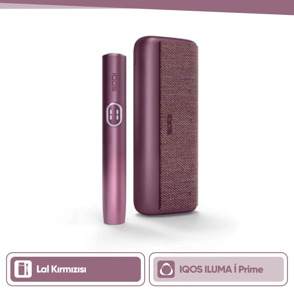 IQOS ILUMA i Prime Lal Kırmızısı satın al ürün görseli